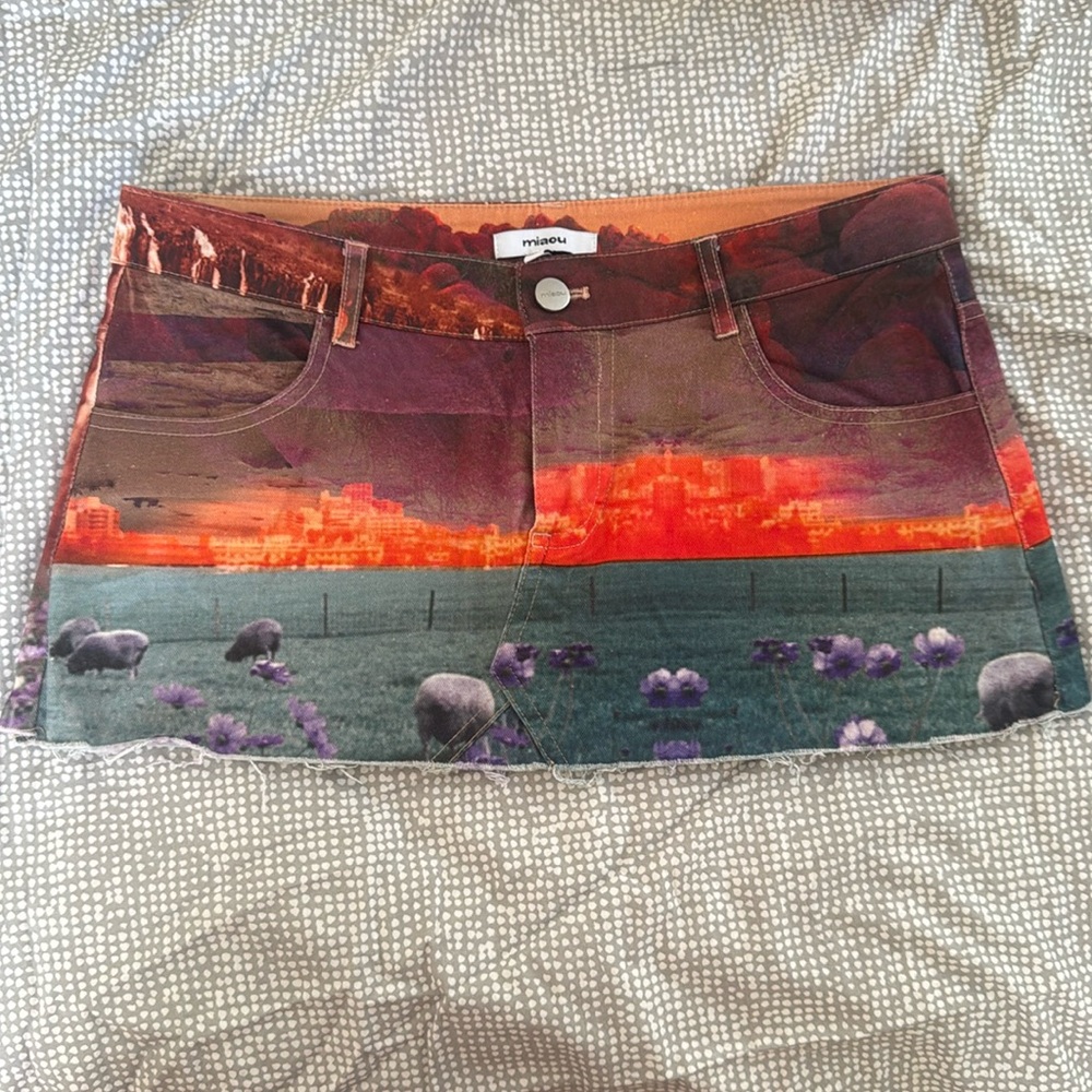 Miaou mini skirt